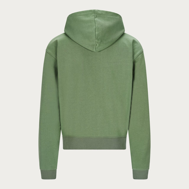 OLIVE BASIC HOODIE