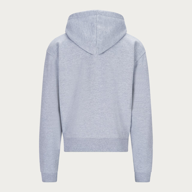 GREY BASIC HOODIE