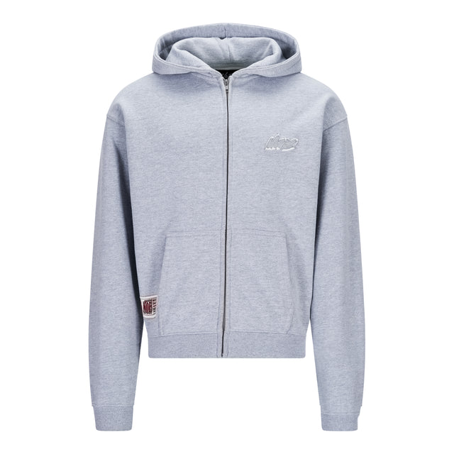 GREY BASIC ZIPPER