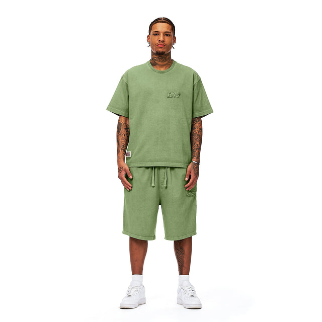 OLIVE BASIC SHORTS