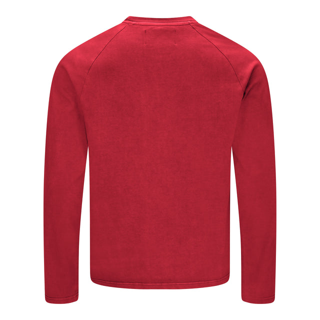 RED BASIC LONGSLEEVE