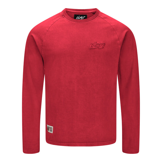 RED BASIC LONGSLEEVE