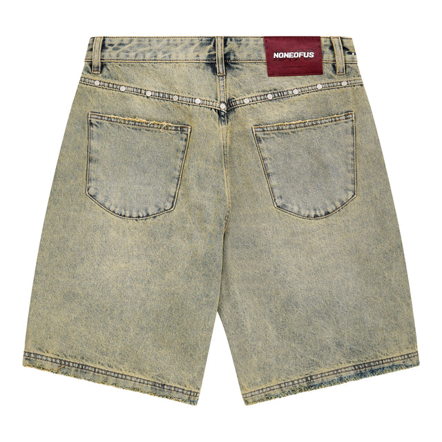 LIME WASHED JORTS