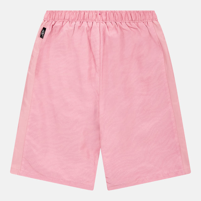 PINK NOFS WINDBREAKER SHORTS
