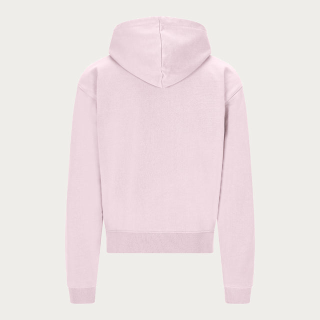 PINK BASIC ZIP HOODIE