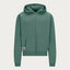 DARK GREEN BASIC ZIP HOODIE