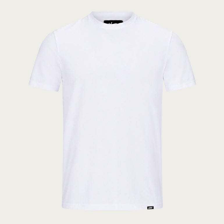 WHITE SLIM TEE