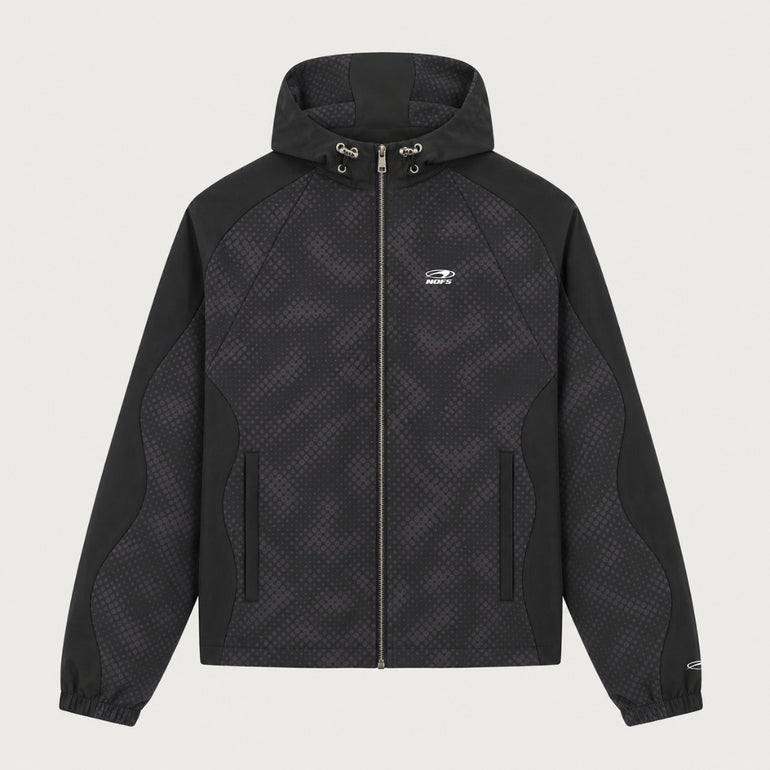BLACK V2 WINDBREAKER JACKET