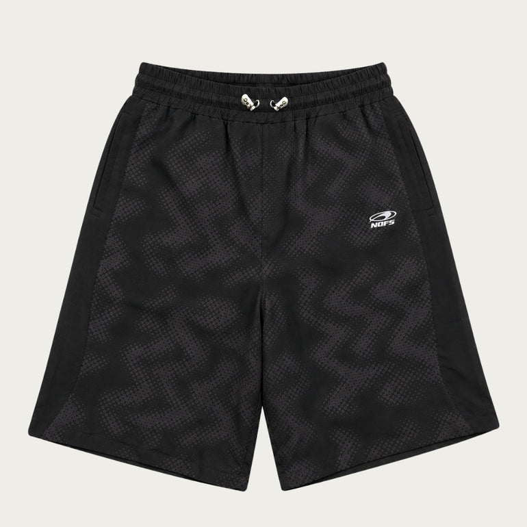 BLACK V2 WINDBREAKER SHORTS