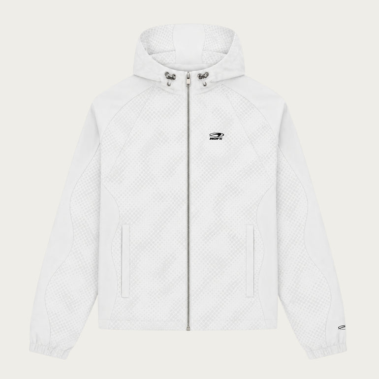 WHITE V2 WINDBREAKER JACKET