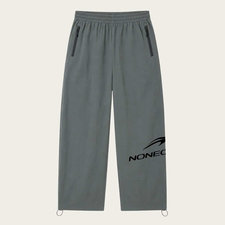 OLIVE SPORT NYLON PANTS