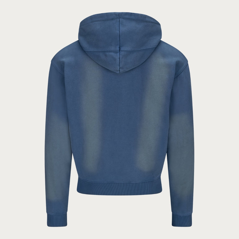 BLUE RHINESTONE HOODIE