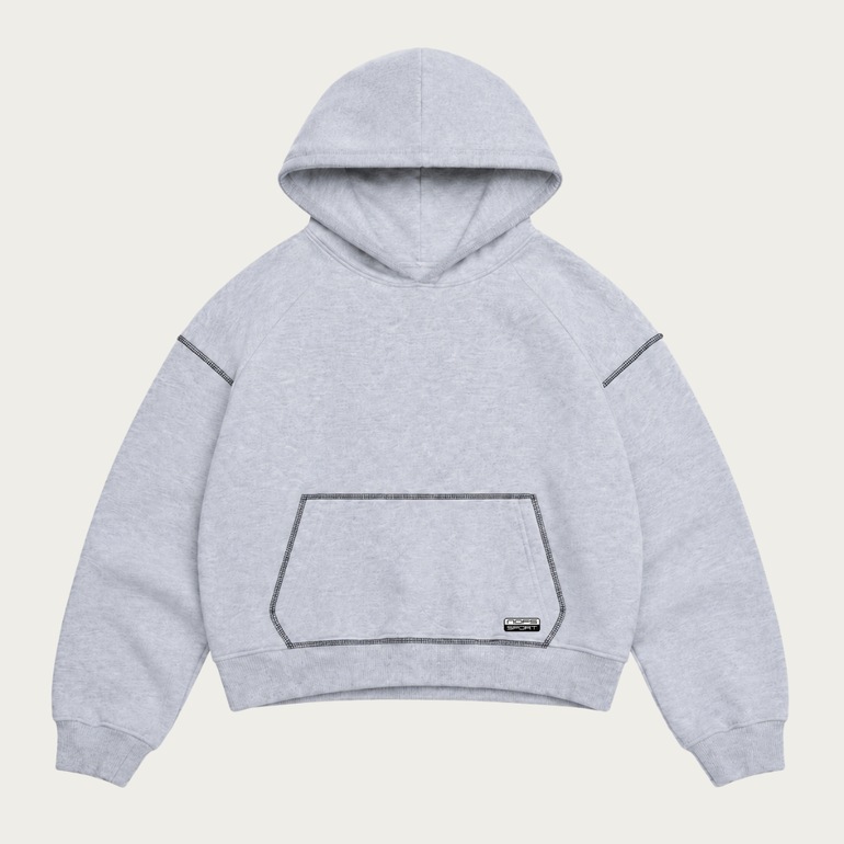 GREY BUMPA HOODIE
