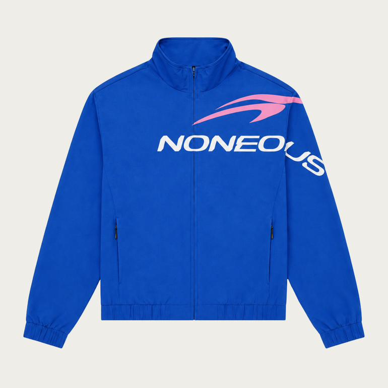 BLUE/WHITE/PINK SPORT NYLON JACKET