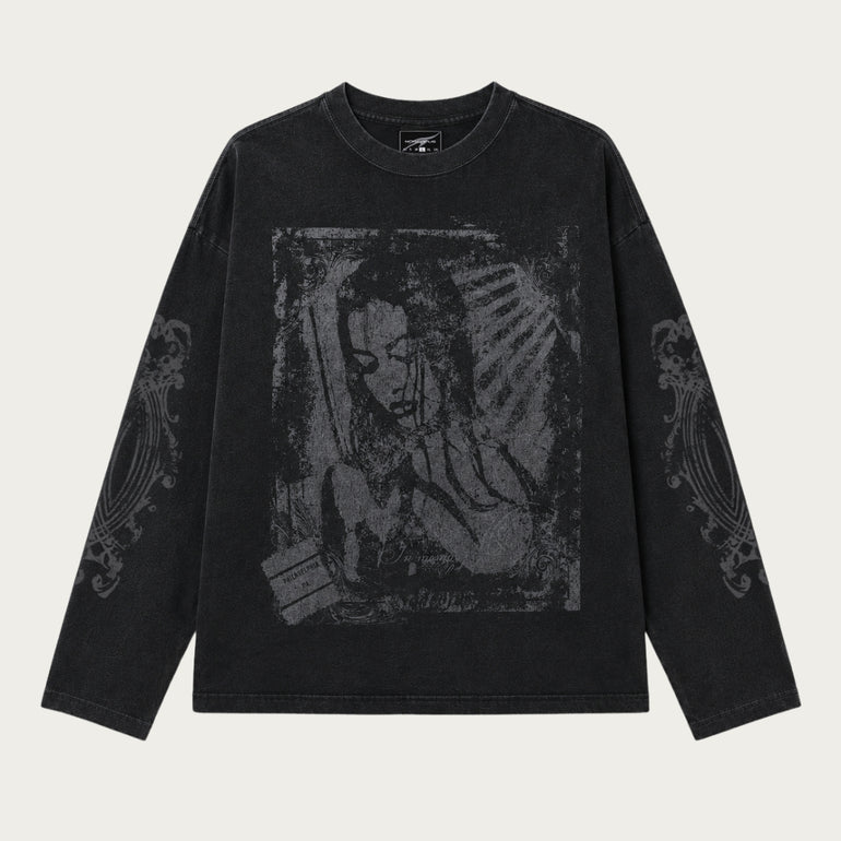BLACK SOFIA LONGSLEEVE