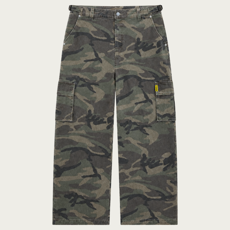 CAMO CARGO PANTS