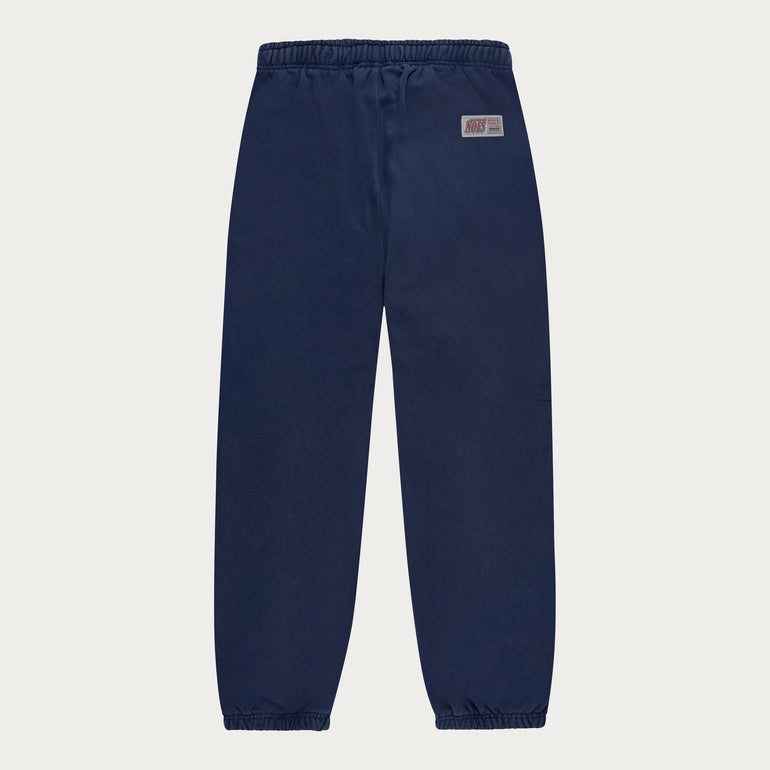 NAVY BASIC CUFFED JOGGER