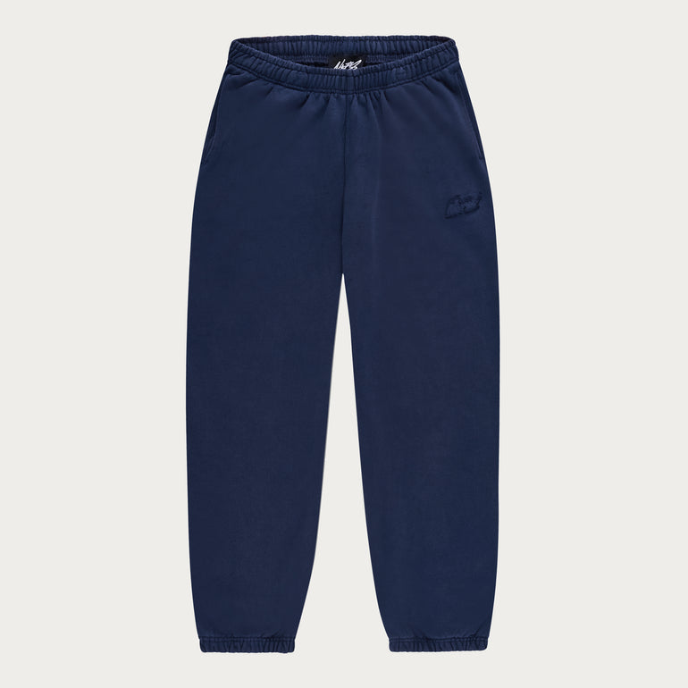 NAVY BASIC CUFFED JOGGER