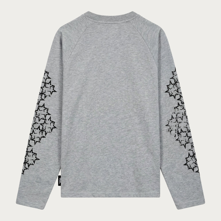 STAR LONGSLEEVE GREY/BLACK