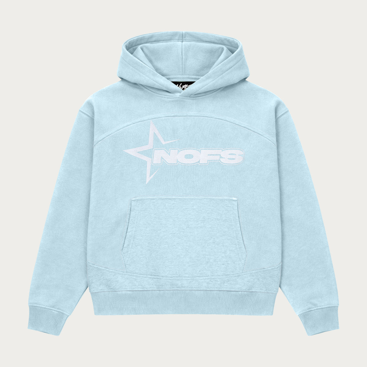 BABY BLUE/WHITE OG HOODIE