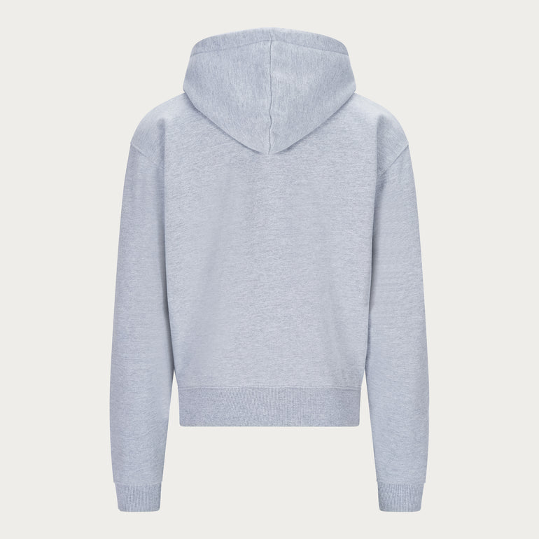 GREY BASIC HOODIE