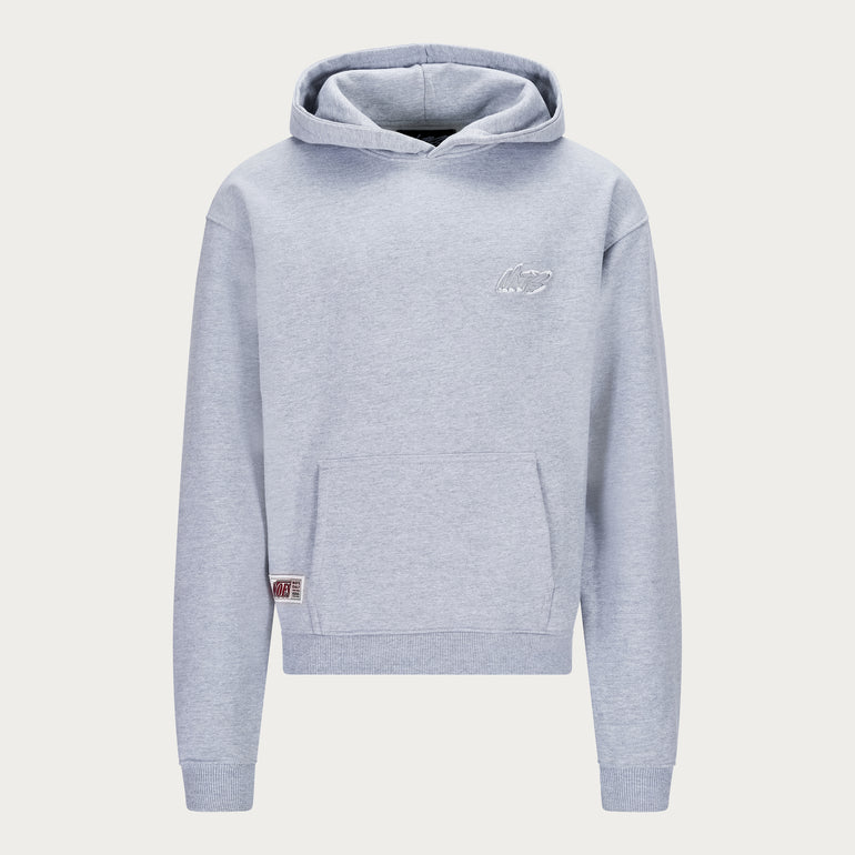 GREY BASIC HOODIE