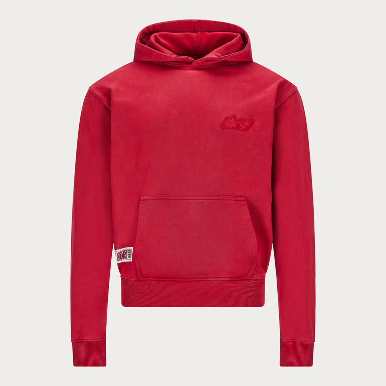 RED BASIC HOODIE