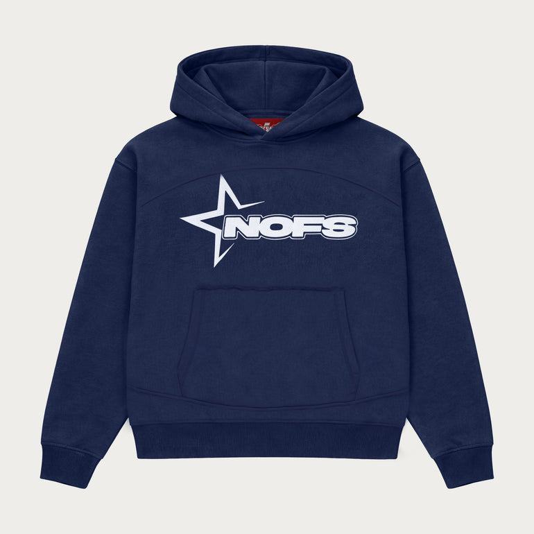 NAVY/WHITE OG HOODIE