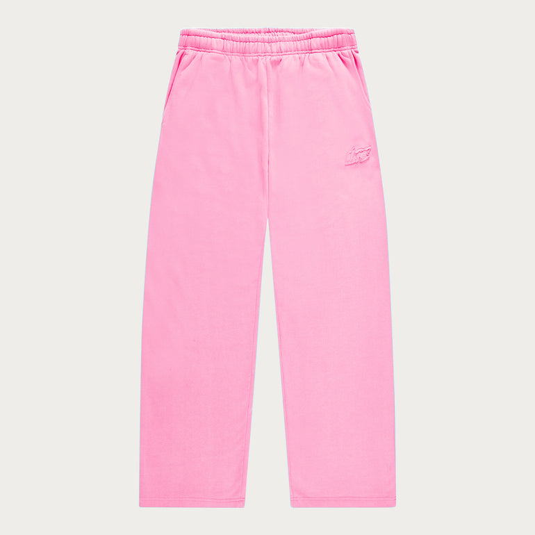 HOT PINK BASIC OPEN LEG JOGGER