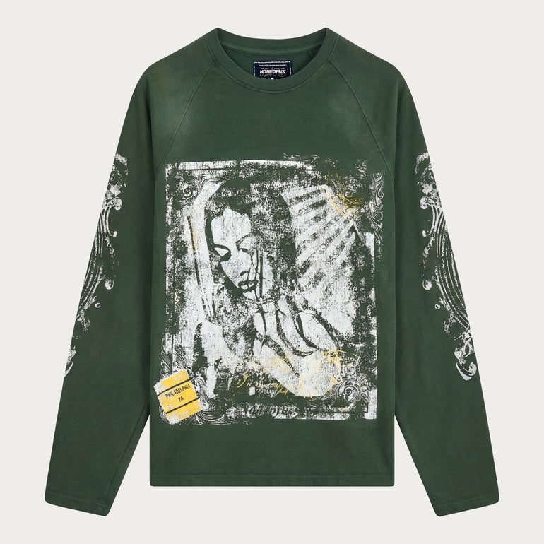 DARK GREEN SOFIA LONGSLEEVE