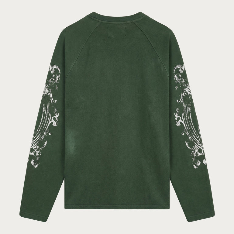 DARK GREEN SOFIA LONGSLEEVE