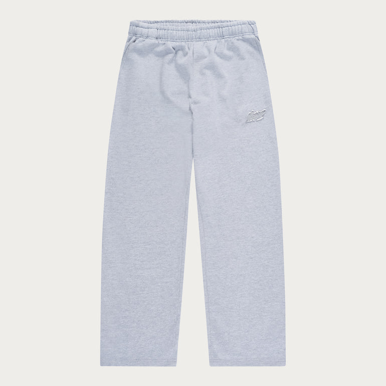 GREY BASIC OPEN LEG JOGGER