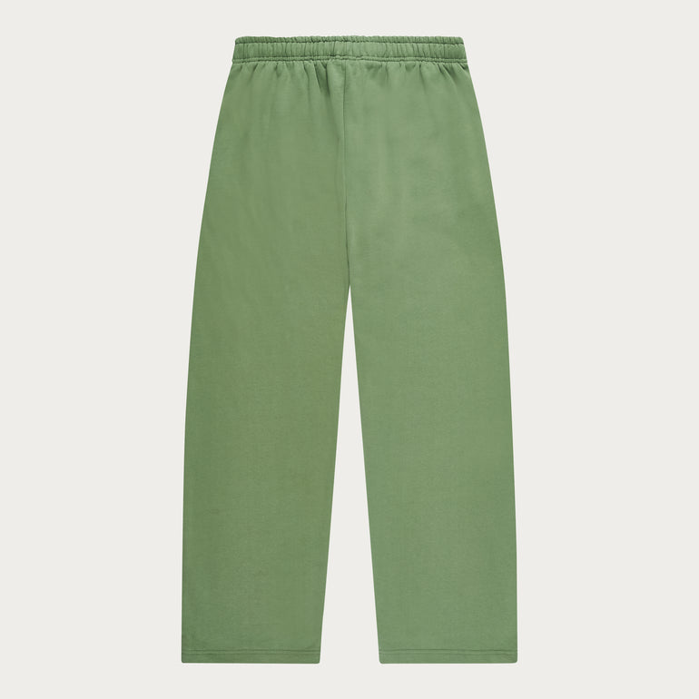 OLIVE BASIC OPEN LEG JOGGER