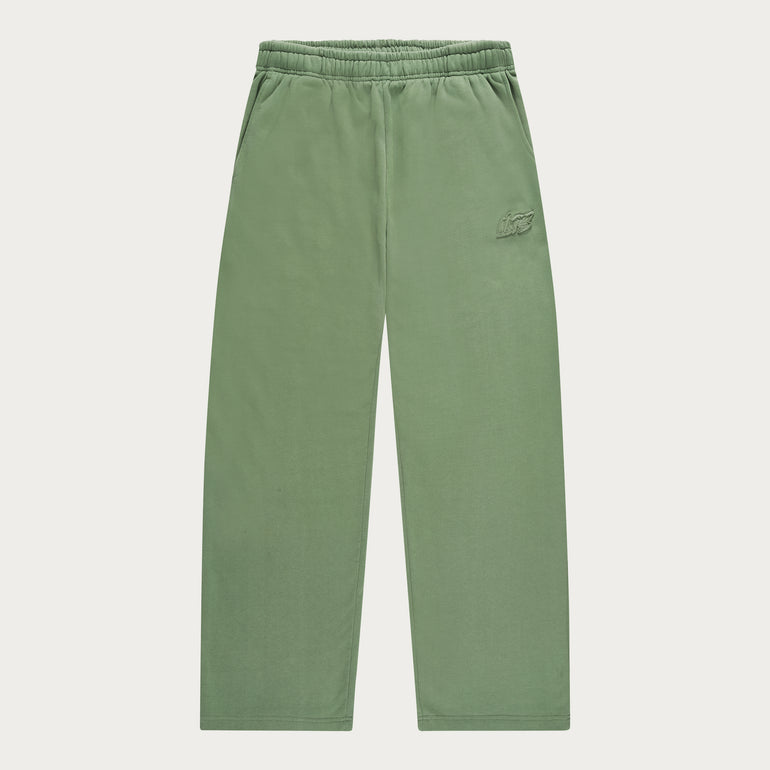 OLIVE BASIC OPEN LEG JOGGER (PRE ORDER)