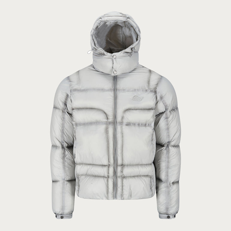 GREY NOFS BULLETPROOF PUFFER