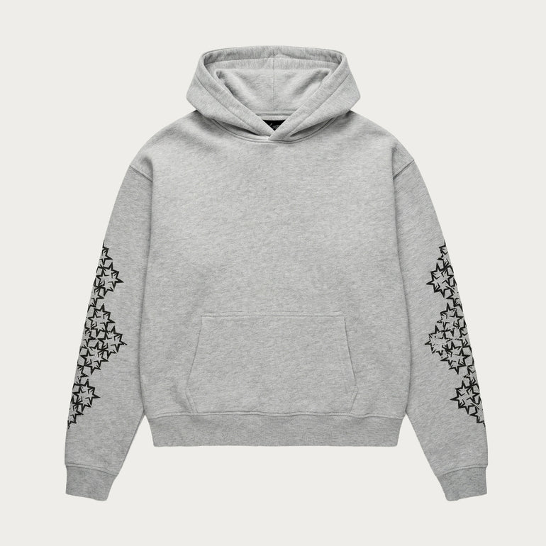 GREY STAR HOODIE