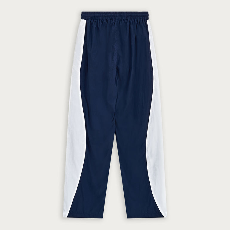 NAVY NYLON PANTS