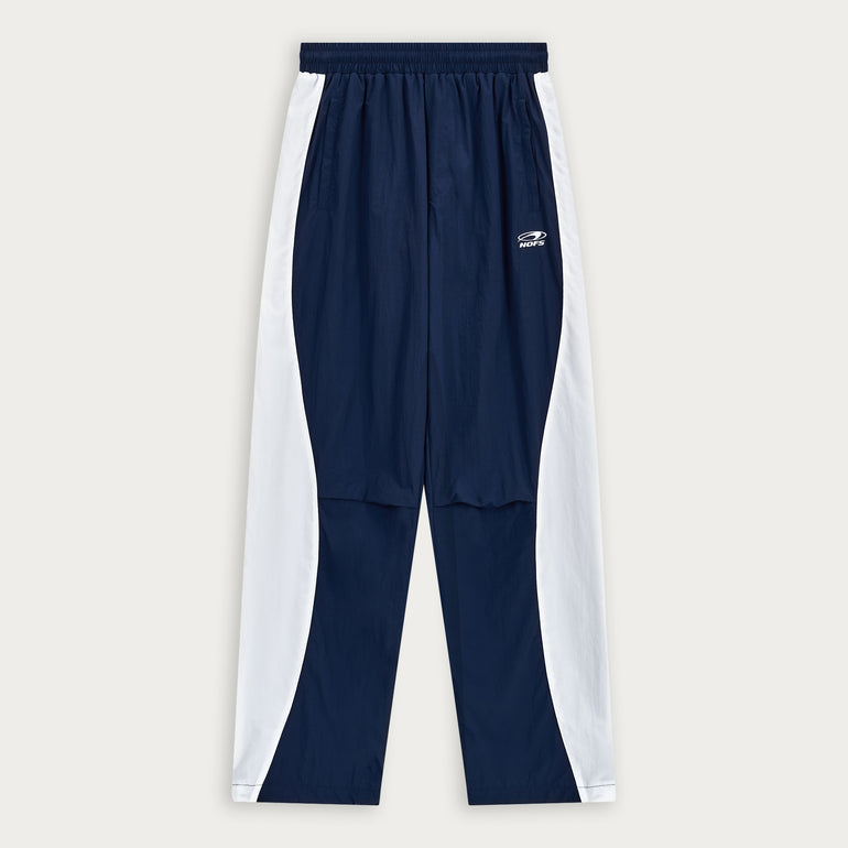 NAVY NYLON PANTS