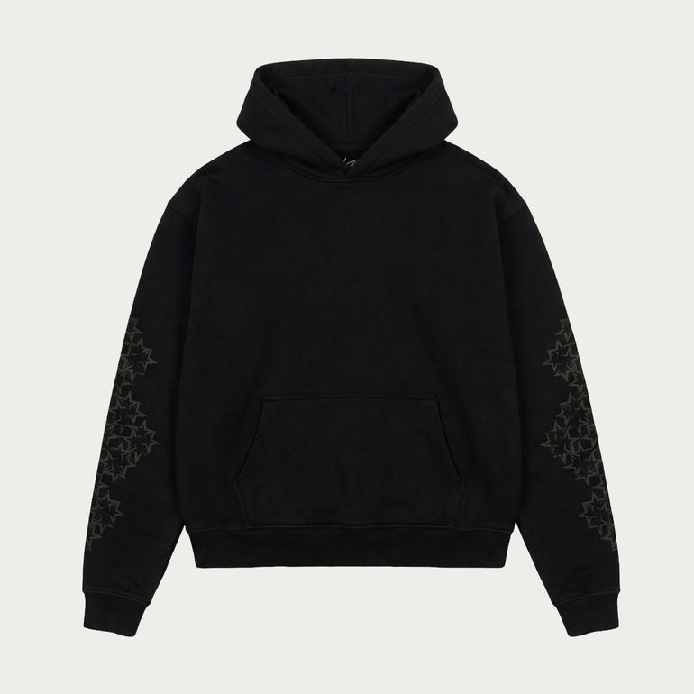 BLACK STAR HOODIE