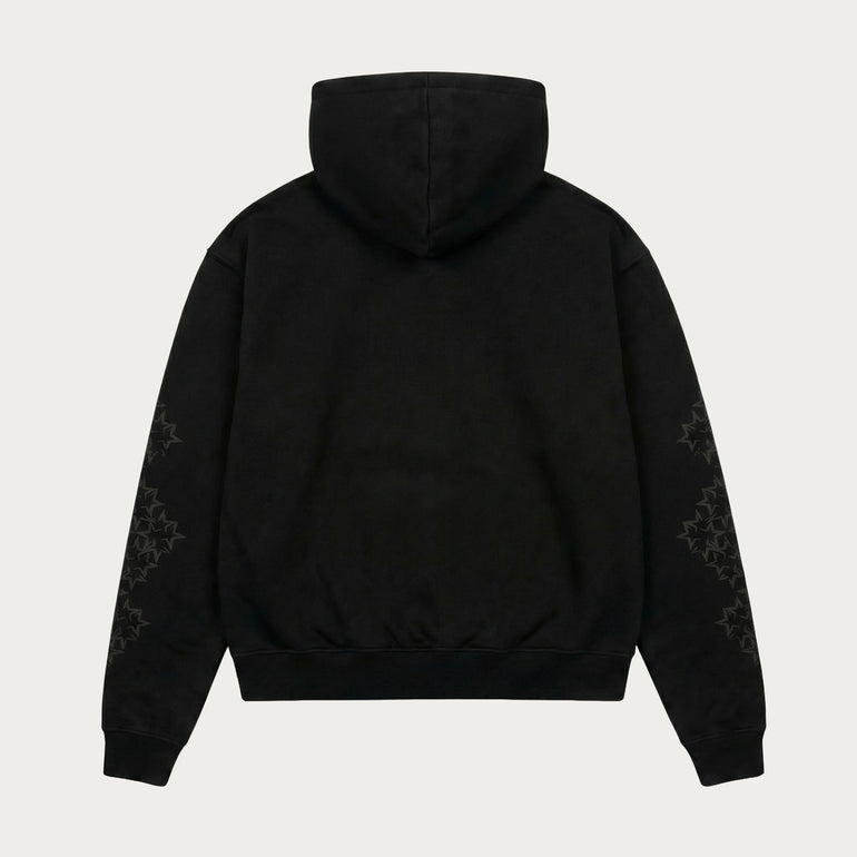 BLACK STAR HOODIE