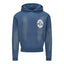 BLUE RHINESTONE HOODIE