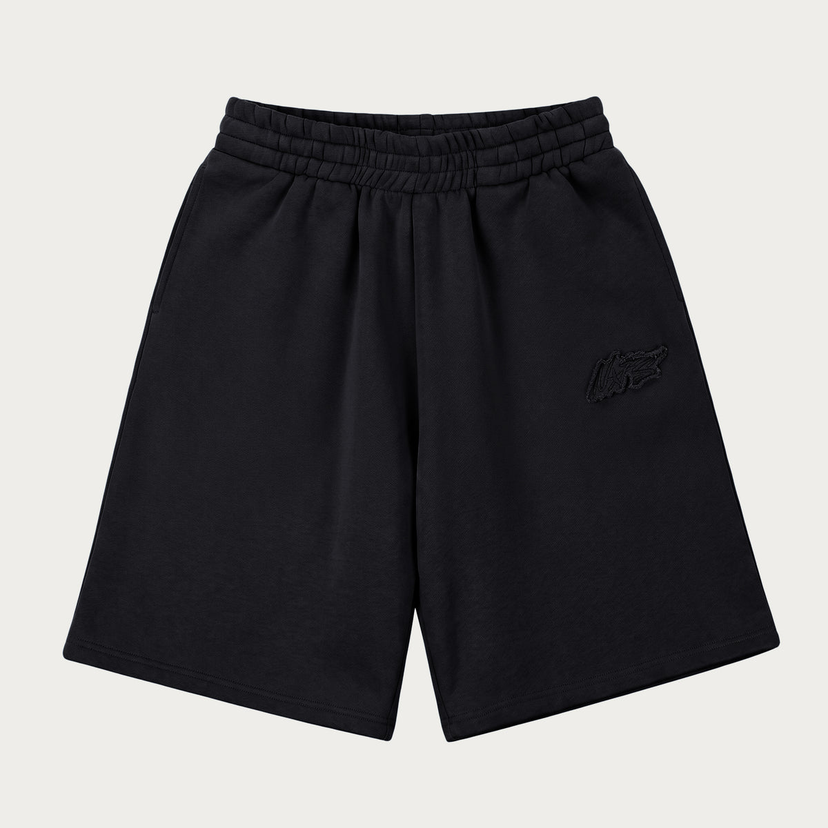 BLACK BASIC SHORTS