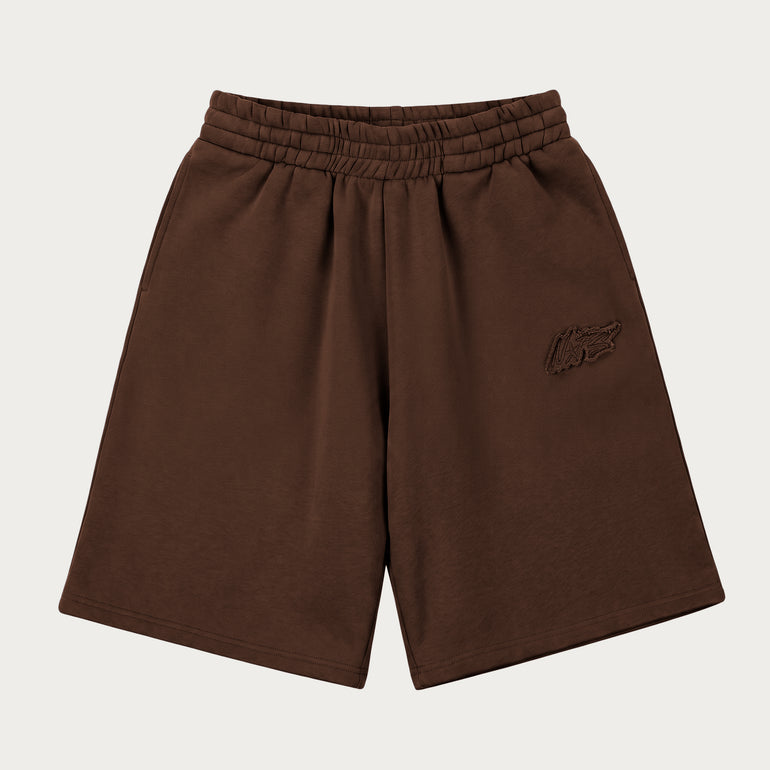 BROWN BASIC SHORTS