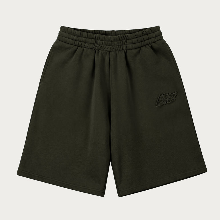 DARK OLIVE BASIC SHORTS