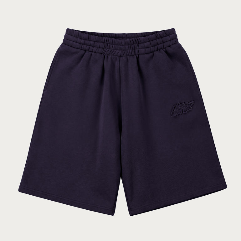 DARK PURPLE BASIC SHORTS