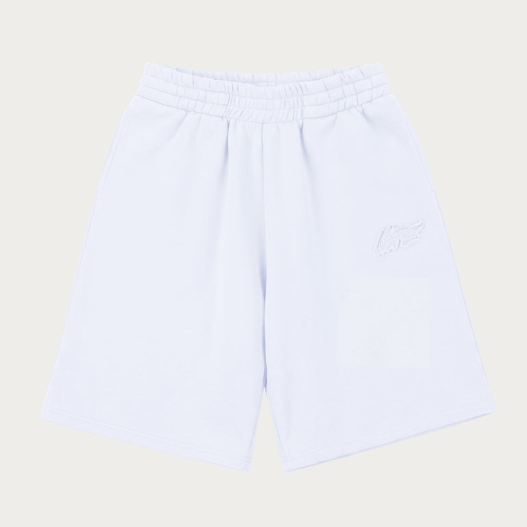 WHITE BASIC SHORTS