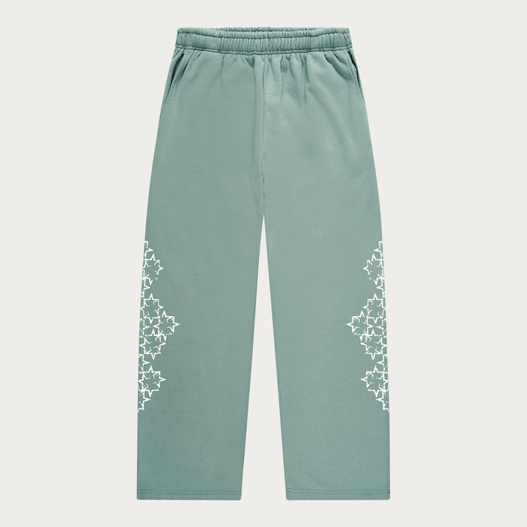 MINT/WHITE STAR JOGGER