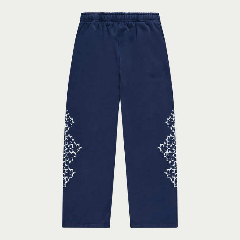 NAVY/WHITE STAR JOGGER