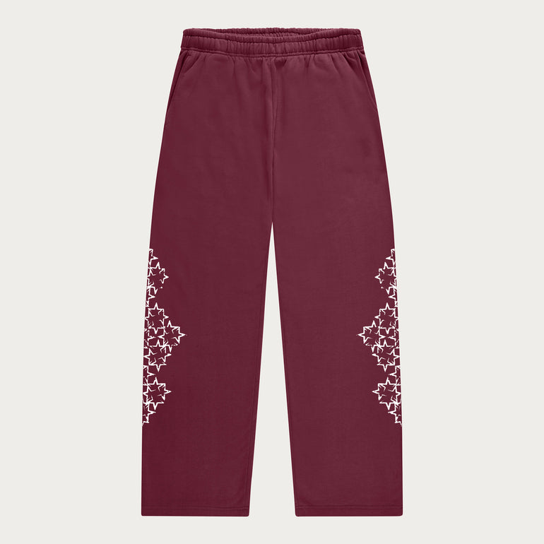 PURPLE/WHITE STAR JOGGER