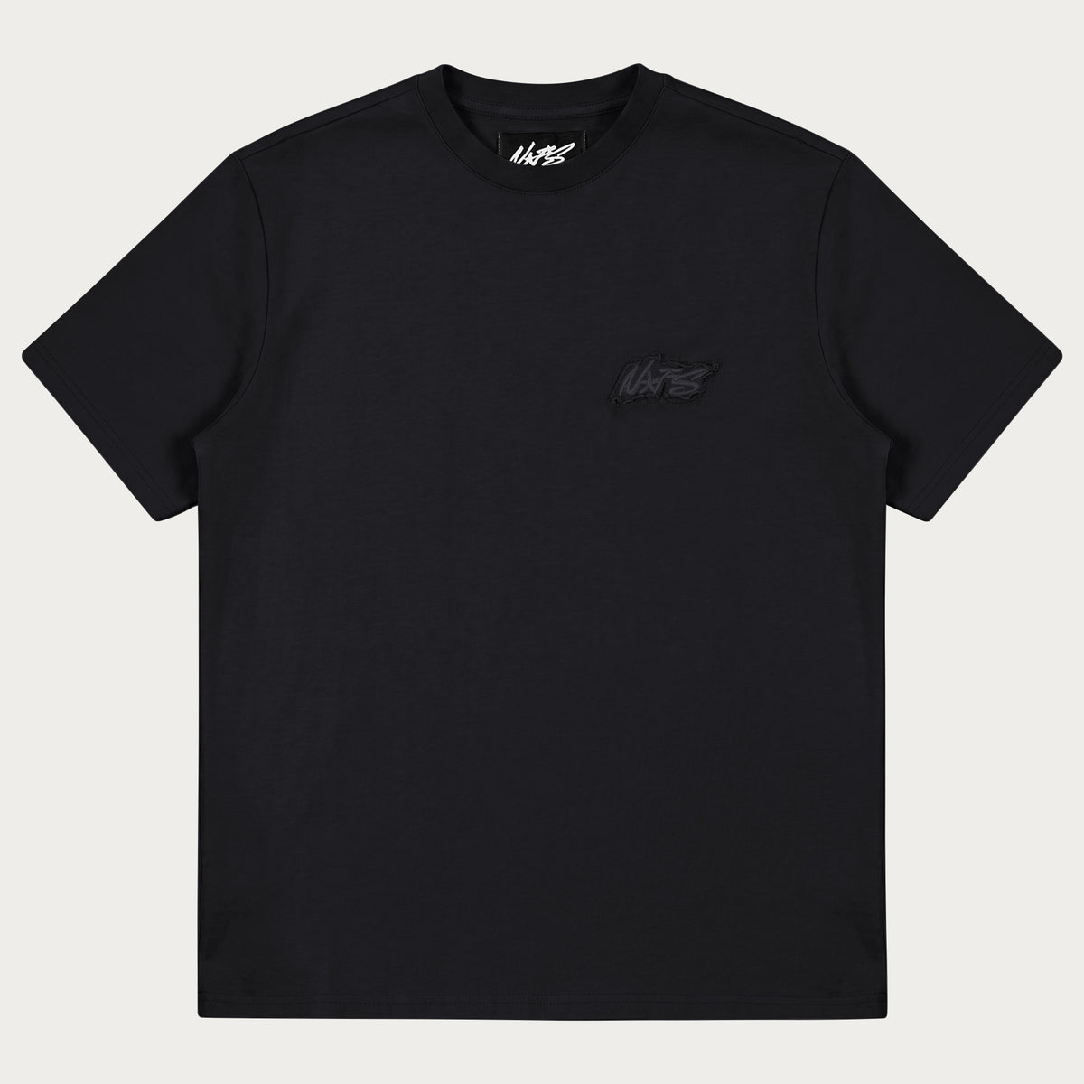 BLACK BASIC TEE